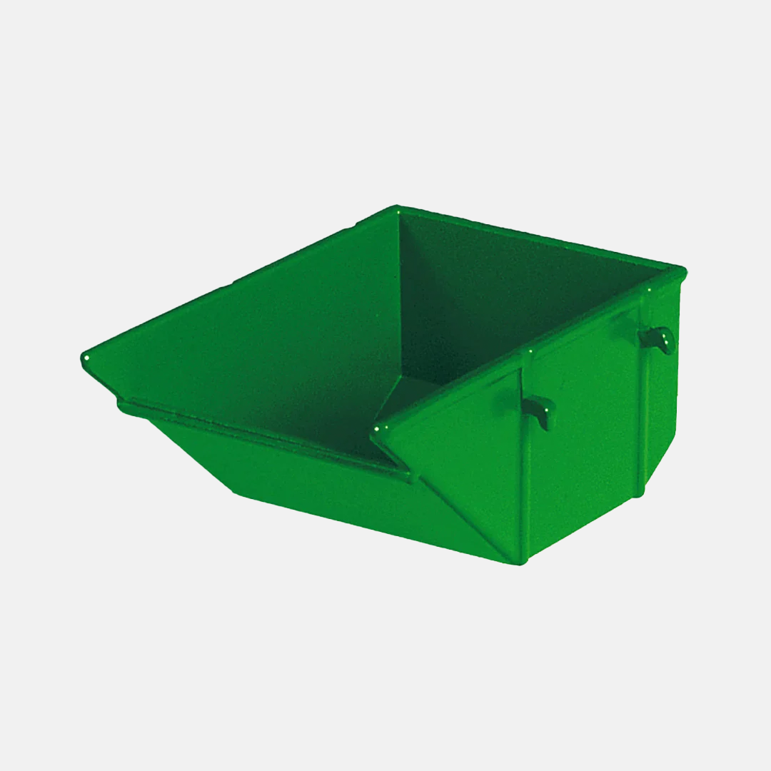 Waste container green.