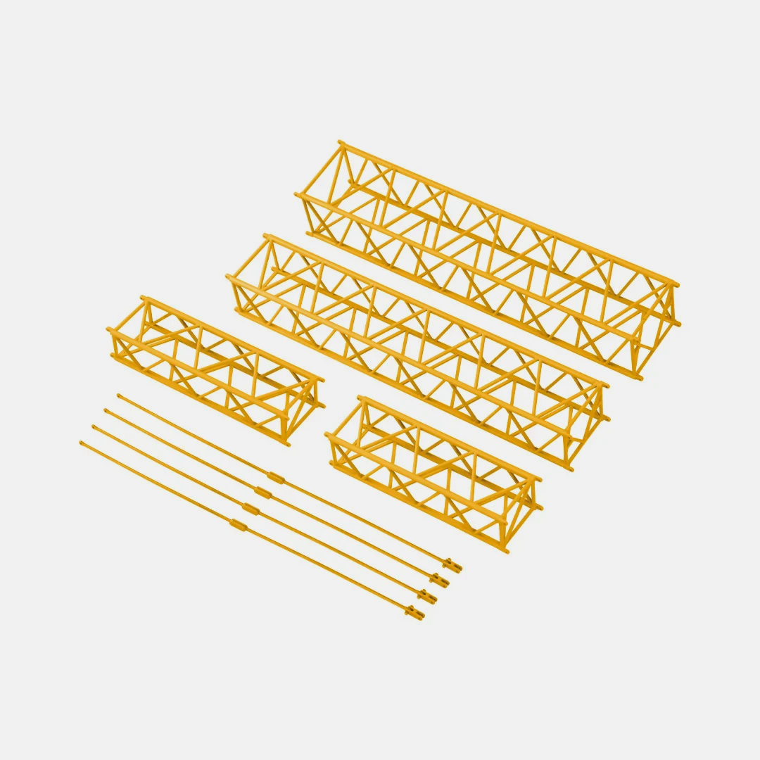 Liebherr LTM11200-9.1  extension kit.