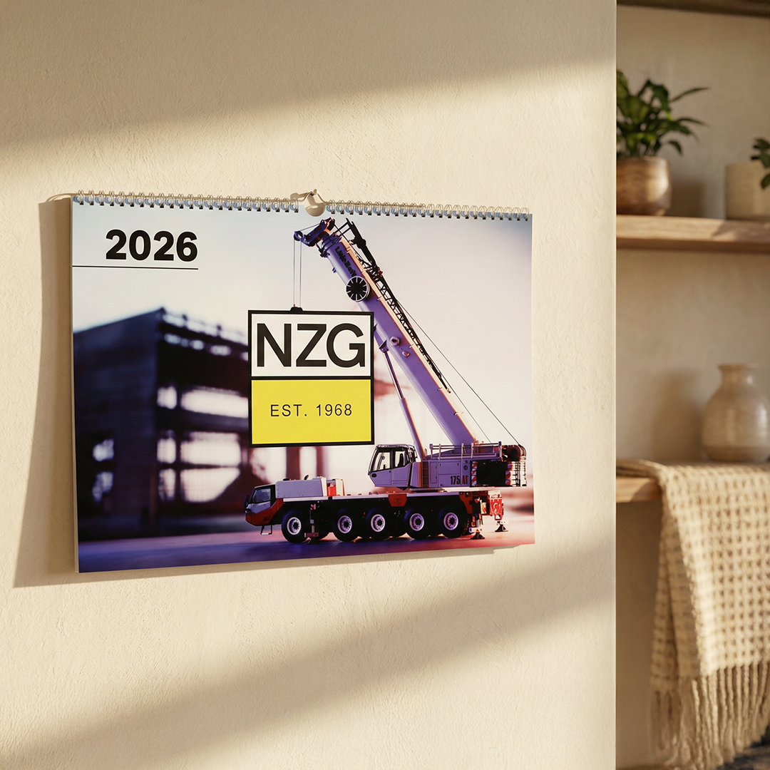 Calendario de pared NZG